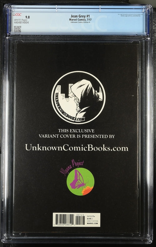 Jean Grey #1 Unknown Comics Edition A CGC 9.8 - Marvel Comics 7/17