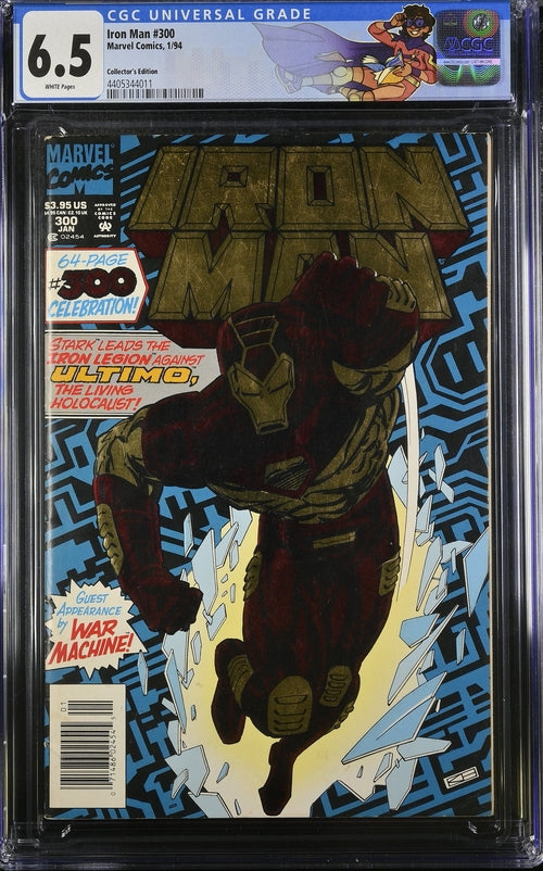 Iron Man #300 Collector's Edition CGC 6.5 - Marvel Comics 1/94