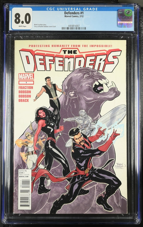 Defenders #1 CGC 8.0 - Marvel Comics 2/12