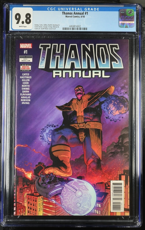 Thanos Annual #1 CGC 9.8 - Marvel Comics 6/18