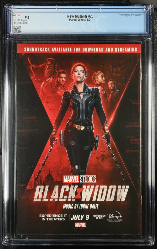 New Mutants #20 CGC 9.6 - Marvel Comics 9/21