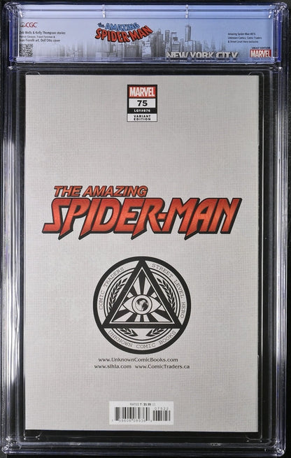 Amazing Spider-Man #75 Dell'Otto "Virgin" Edition CGC 9.8 - Marvel Comics 12/21