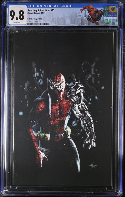 Amazing Spider-Man #75 Dell'Otto "Virgin" Edition CGC 9.8 - Marvel Comics 12/21