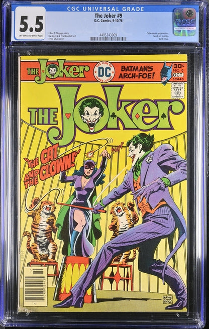 The Joker #9 CGC 5.5 - DC Comics 9-10/76