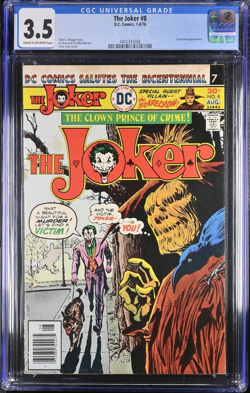 The Joker #8 CGC 3.5 - DC Comics 7-8/76
