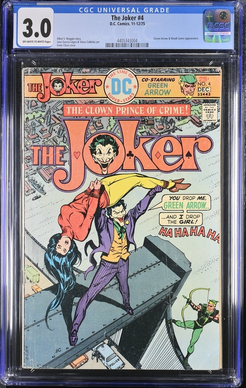 The Joker #4 CGC 3.0 - DC Comics 11-12/75
