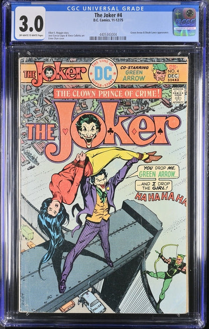 The Joker #4 CGC 3.0 - DC Comics 11-12/75