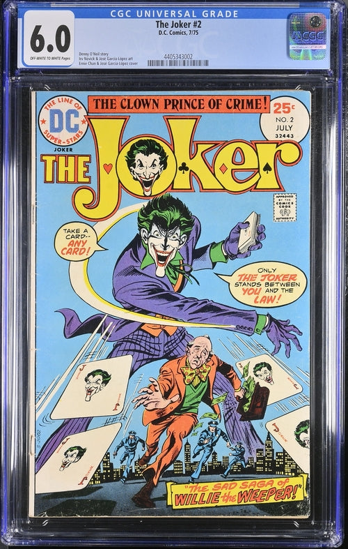 The Joker #3 CGC 6.0 - DC Comics 7/75