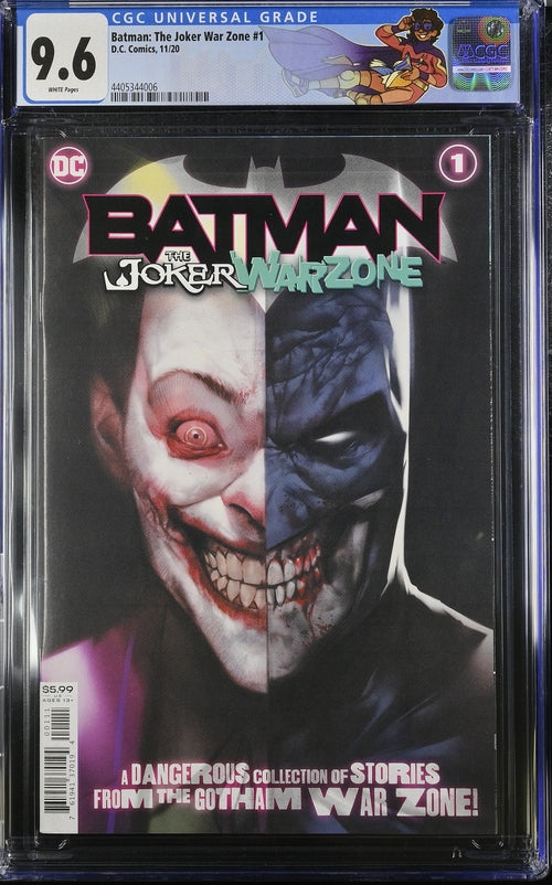 Batman: The Joker War Zone #1 CGC 9.6 - DC Comics 11/20