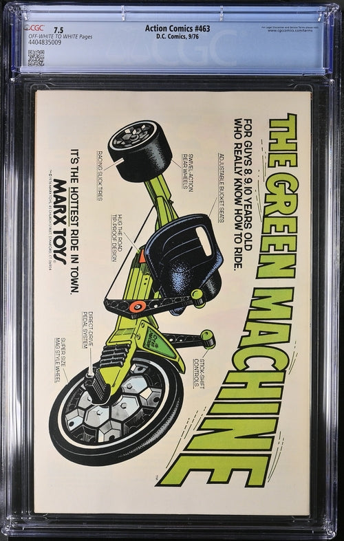 Action Comics #463 CGC 7.5 - DC Comics 9/76