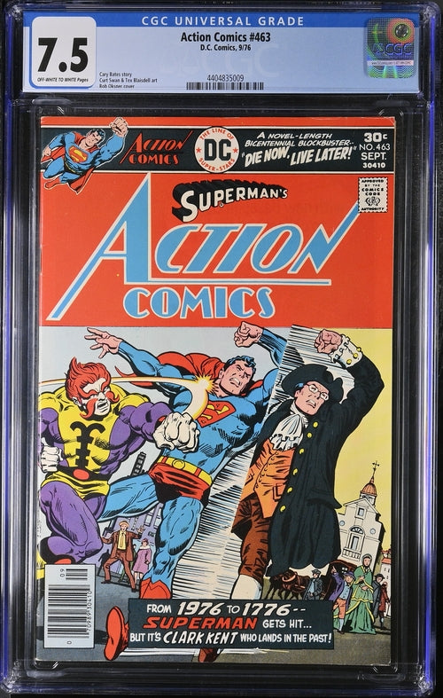 Action Comics #463 CGC 7.5 - DC Comics 9/76