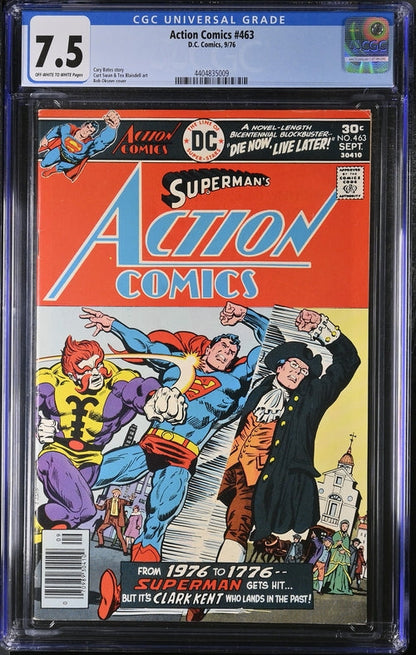 Action Comics #463 CGC 7.5 - DC Comics 9/76