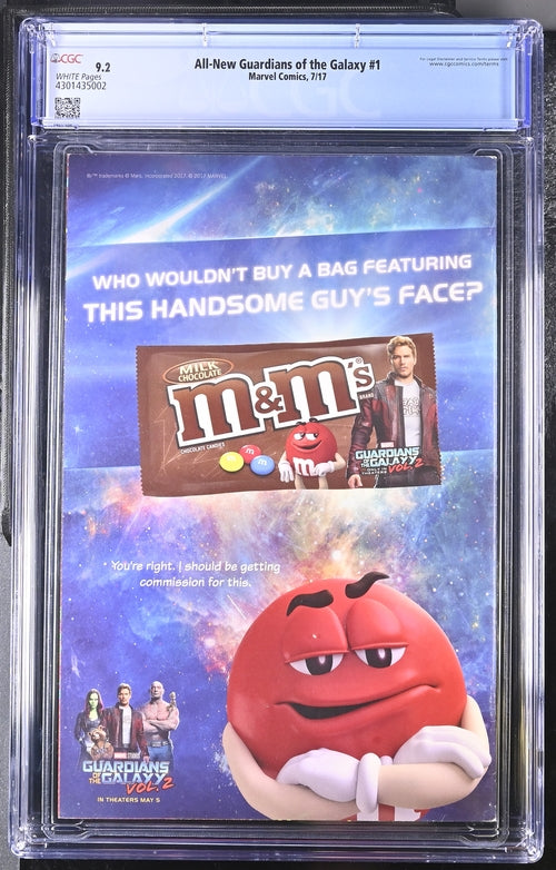 All-New Guardians of the Galaxy #1 CGC 9.2 - Marvel Comics 7/17