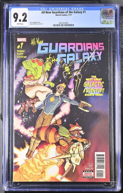 All-New Guardians of the Galaxy #1 CGC 9.2 - Marvel Comics 7/17
