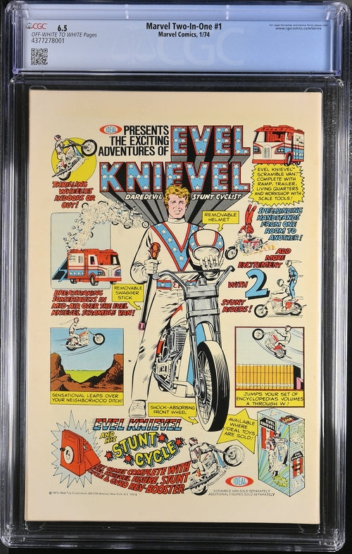 Marvel Two-In-One  #1 CGC 6.5 - Marvel Comics 1/74