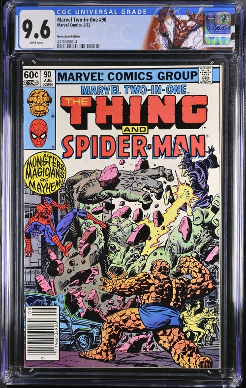 Marvel Two-In-One #90 Newsstand Edition CGC 9.6 - Marvel Comics 8/82