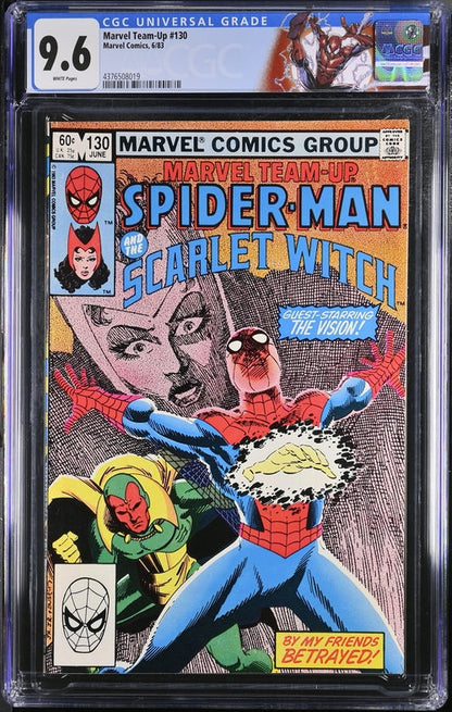 Marvel Team Up #130 CGC 9.6 - Marvel Comics 6/83