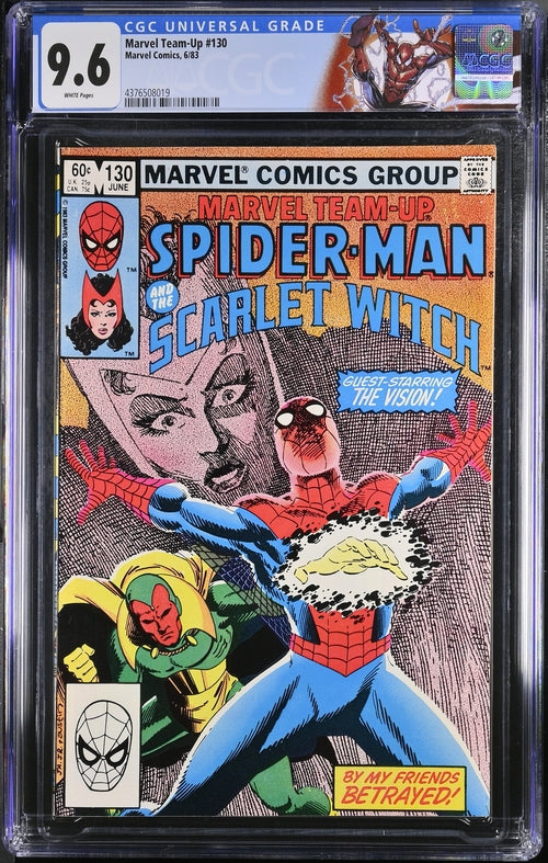 Marvel Team Up #130 CGC 9.6 - Marvel Comics 6/83