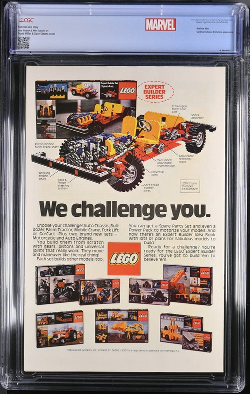 Marvel Team Up #99 Newsstand Edition CGC 9.2 - Marvel Comics 11/80