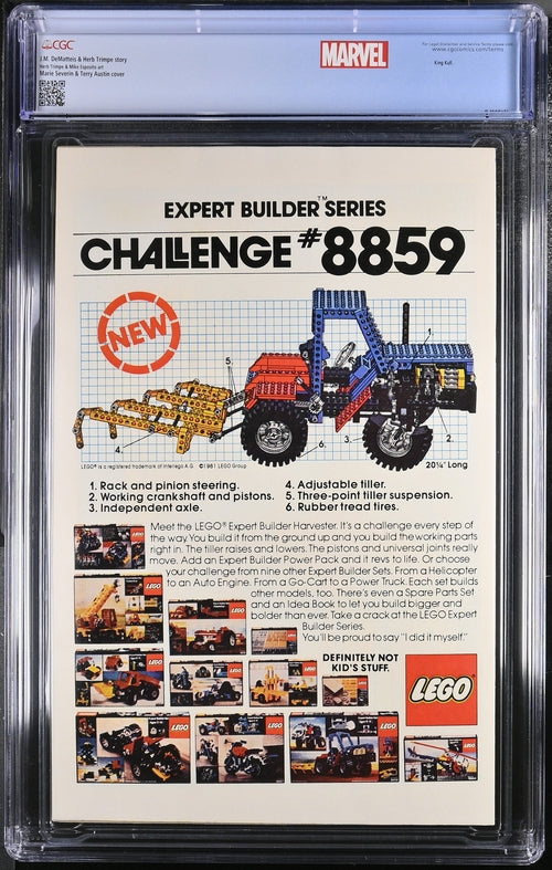 Marvel Team Up #112 CGC 9.6 - Marvel Comics 12/81