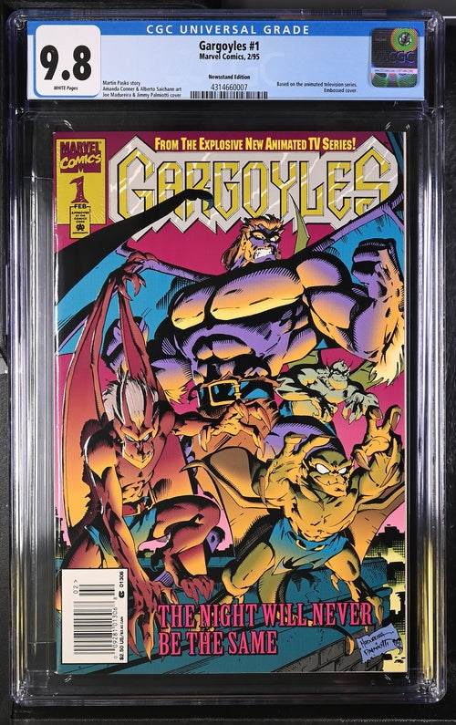 Gargoyles #1 Newsstand Edition CGC 9.8 - Marvel Comics 2/95