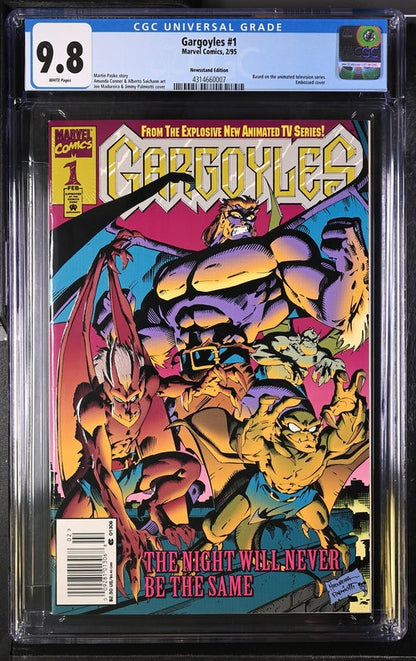 Gargoyles #1 Newsstand Edition CGC 9.8 - Marvel Comics 2/95