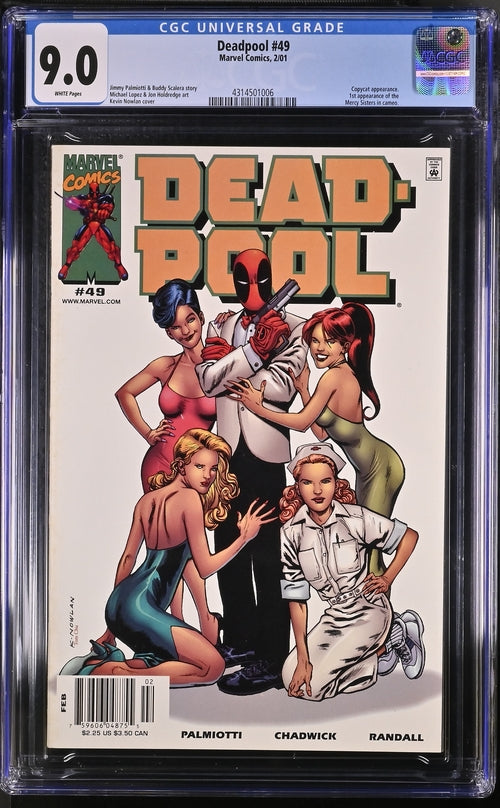 Deadpool #49 CGC 9 - Marvel Comics 2/01