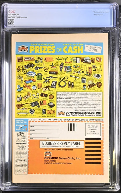 Fantastic Four #210 Newsstand Edition CGC 6.5 - Marvel Comics 9/79