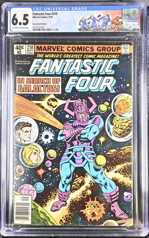 Fantastic Four #210 Newsstand Edition CGC 6.5 - Marvel Comics 9/79