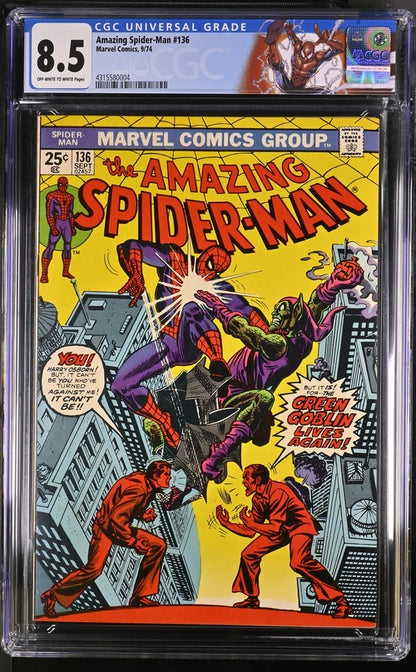 Amazing Spider-Man #69 CGC 8.5 - Marvel Comics 9/74