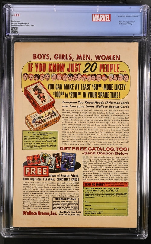 Daredevil #3 CGC 7.5 - Marvel Comics 8/64