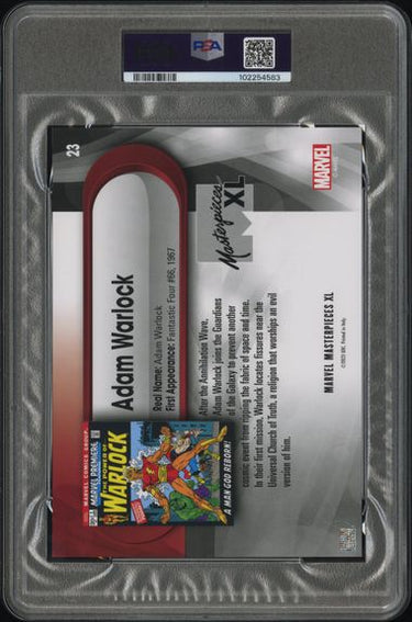 2024 SKYBOX MARVEL MASTERPIECES XL #23 ADAM WARLOCK