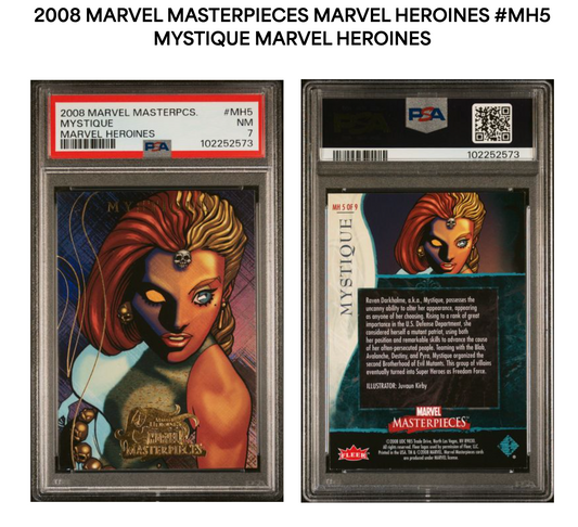 Mystique PSA 7 - 2008 Marvel Masterpieces - Marvel Heroines