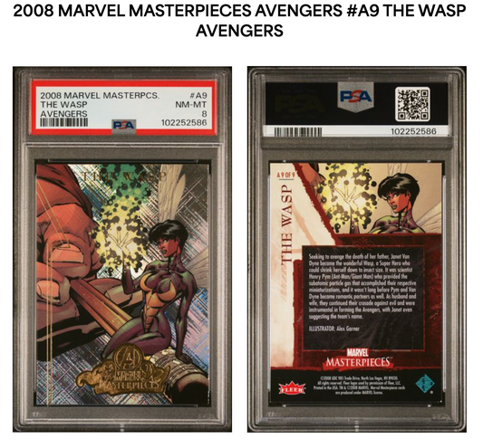 The Wasp PSA 8 - 2008 Marvel Masterpieces Avengers