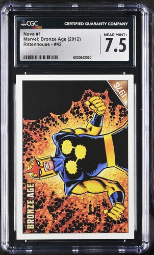 Nova #1 CGC 7.5 - 2012 Bronze Age Rittenhouse