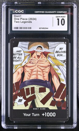 Don!! CGC 10 - 2024 Two Legends OP08