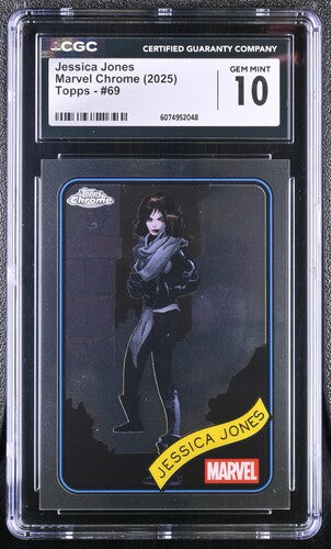 Jessica Jones CGC 10 - 2025 TOPPS CHROME MARVEL