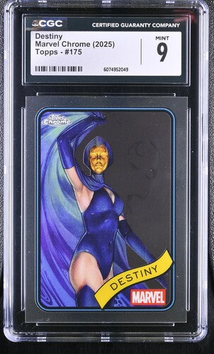Destiny CGC 9 - 2025 TOPPS CHROME MARVEL
