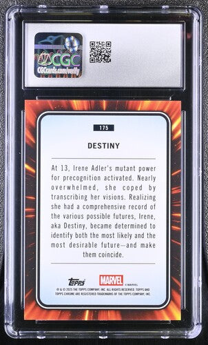 Destiny CGC 9 - 2025 TOPPS CHROME MARVEL