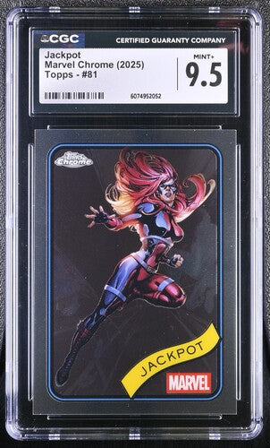 Jackpot CGC 9.5 - 2025 TOPPS CHROME MARVEL