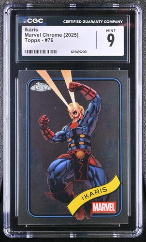 Ikaris CGC 9 - 2025 TOPPS CHROME MARVEL