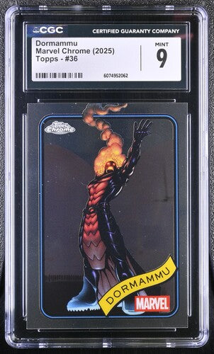 Dormammu CGC 9 - 2025 TOPPS CHROME MARVEL