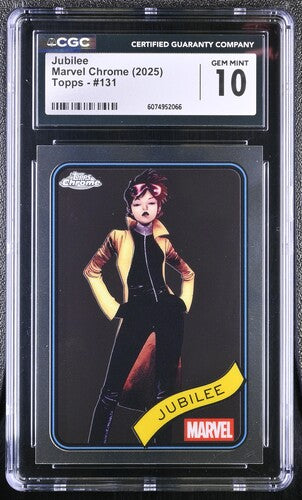 Jubilee CGC 10 - 2025 TOPPS CHROME MARVEL