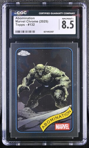 Abomination CGC 8.5 - 2025 TOPPS CHROME MARVEL