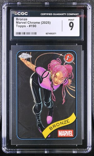 Bronze CGC 9 - 2025 TOPPS CHROME MARVEL