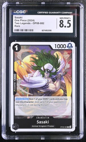 Sasaki CGC 8.5 - 2024 Two Legends OP08