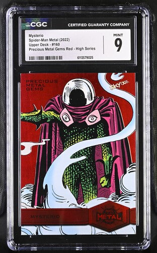 Marvel English Mysterio 160 2022 Spider-Man Metal Precious Metal Gems Red High Series
