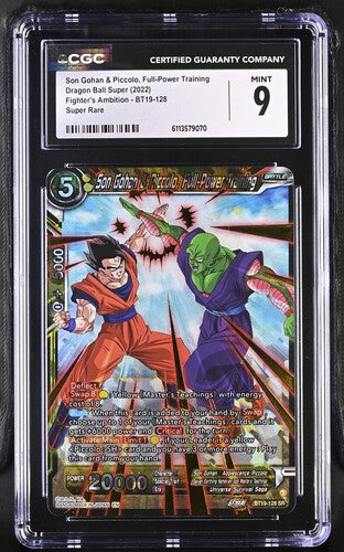 Son Gohan & Piccolo, Full Power Training Dragon Ball Super (2022) Fighters Ambition - BT19-128 Super Rare