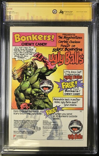 Batman #407 Signature Series CGC 7.0 - DC Comics 5/87