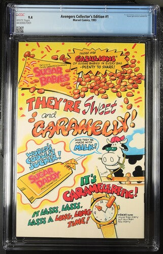 Avengers Collector's Edition #1 CGC 9.4 - Marvel Comics 1993